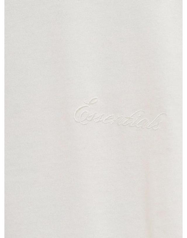 피어오브갓 [해외직구] 25FW 피어오브갓 반팔 티셔츠 125HO255862FW IVORY WHITE 착용컷