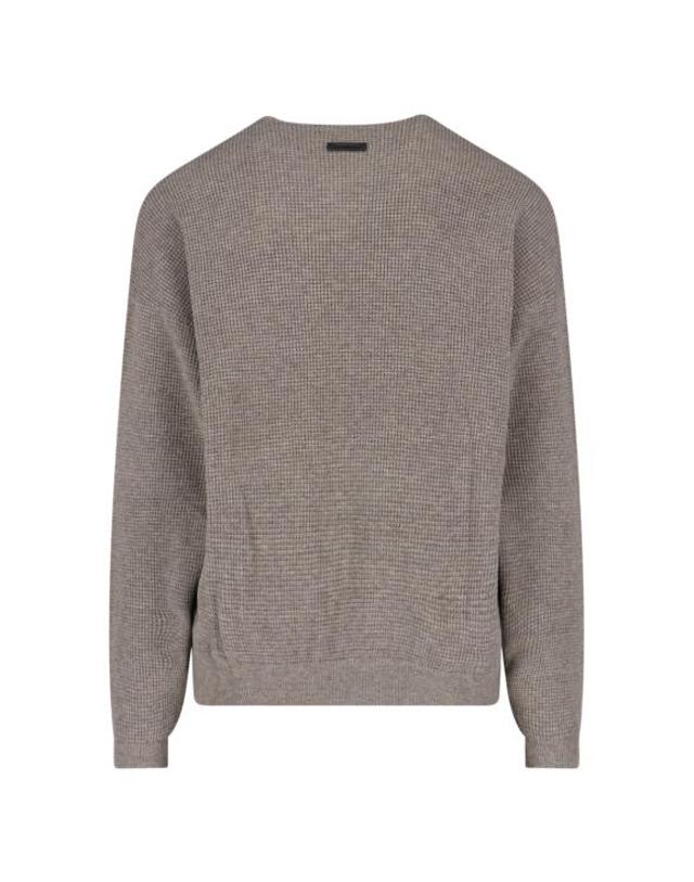 피어오브갓 [해외직구] 25FW 피어오브갓 스웨터 192HO256162F HOMESTEAD HEATHER Beige 착용컷