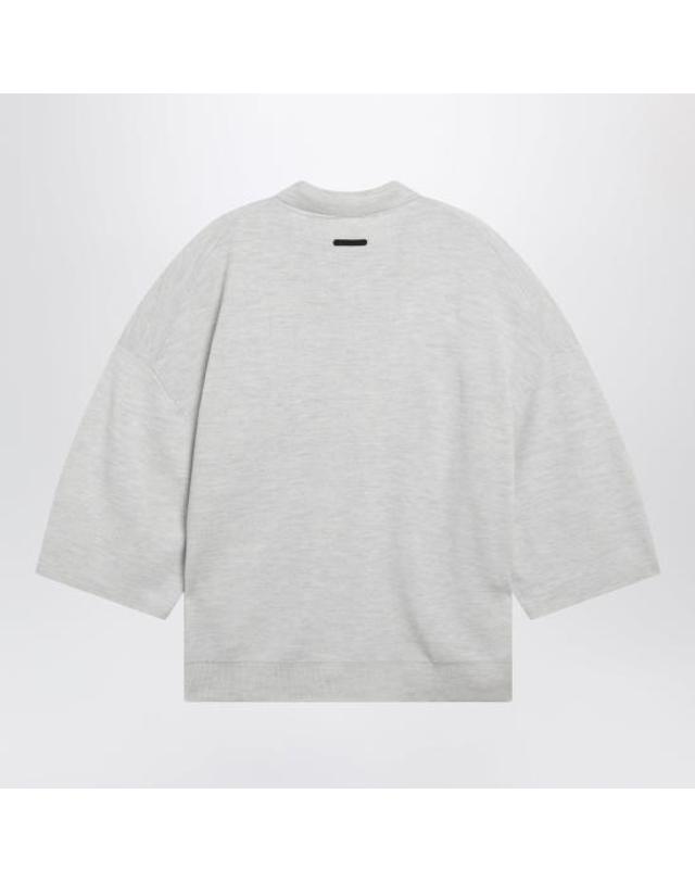 피어오브갓 [해외직구] 26SS 피어오브갓 반팔 티셔츠 192SP266963F OH WHITE 착용컷