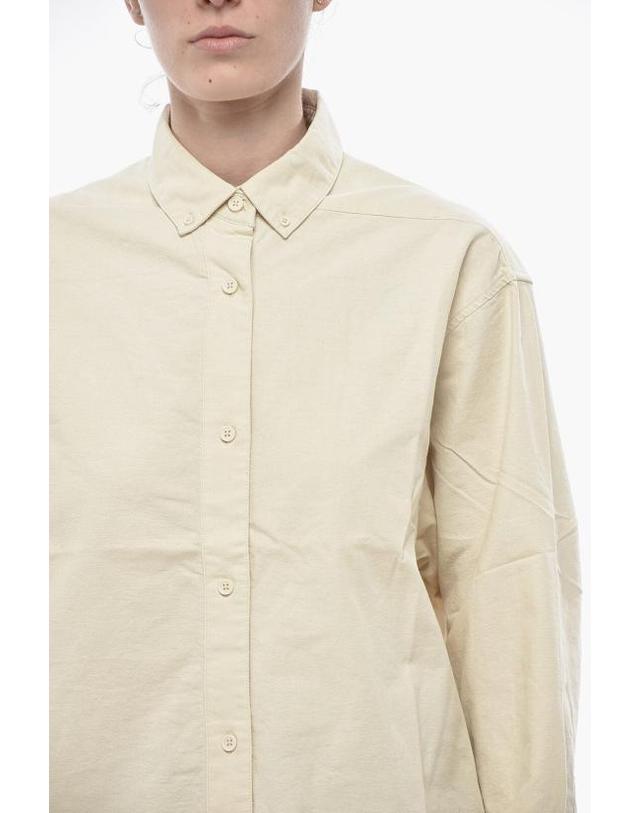 피어오브갓 [해외직구] 피어오브갓 셔츠 186SU223040FW EGG SHELL Beige 착용컷
