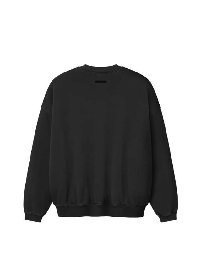 피어오브갓 [해외직구] 26SS 피어오브갓 90s 로고 크루넥 스웨트셔츠 192SP264451F FADED BLACK 착용컷