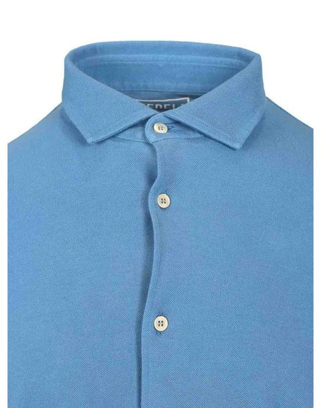 페델리 [해외직구] 26SS 페델리 긴팔 셔츠 TUD00137525 Light Blue 착용컷