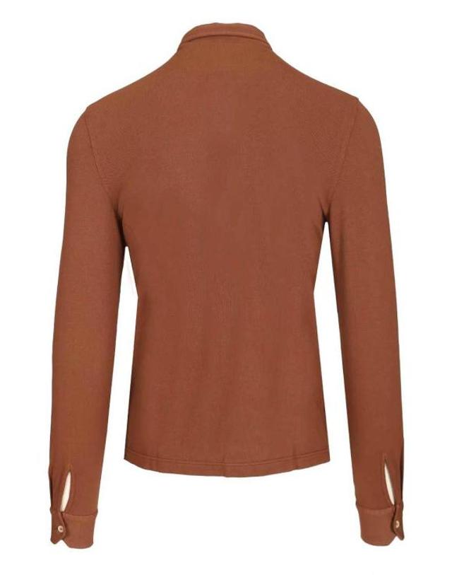 페델리 [해외직구] 26SS 페델리 긴팔 셔츠 TUD00137102 Brown 착용컷