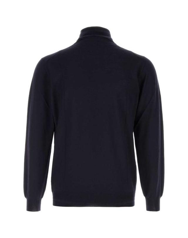 페델리 [해외직구] 26FW 페델리 스웨터 MU007013 6 NAVY 착용컷