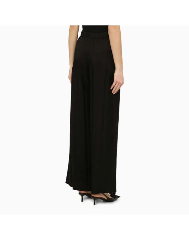 페데리카 토시 [해외직구] 24SS 페데리카 토시 팔라초 팬츠 FTE24PA1190VI0142 Black 착용컷