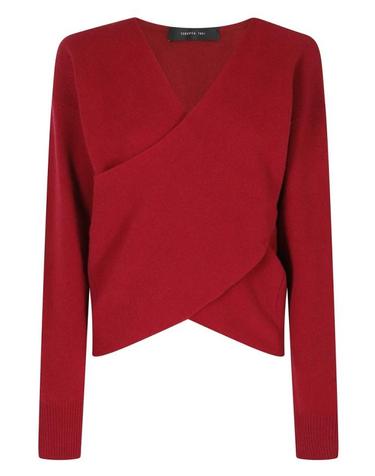 [해외직구] 26FW 페데리카 토시 니트웨어 32001 351 099 Red