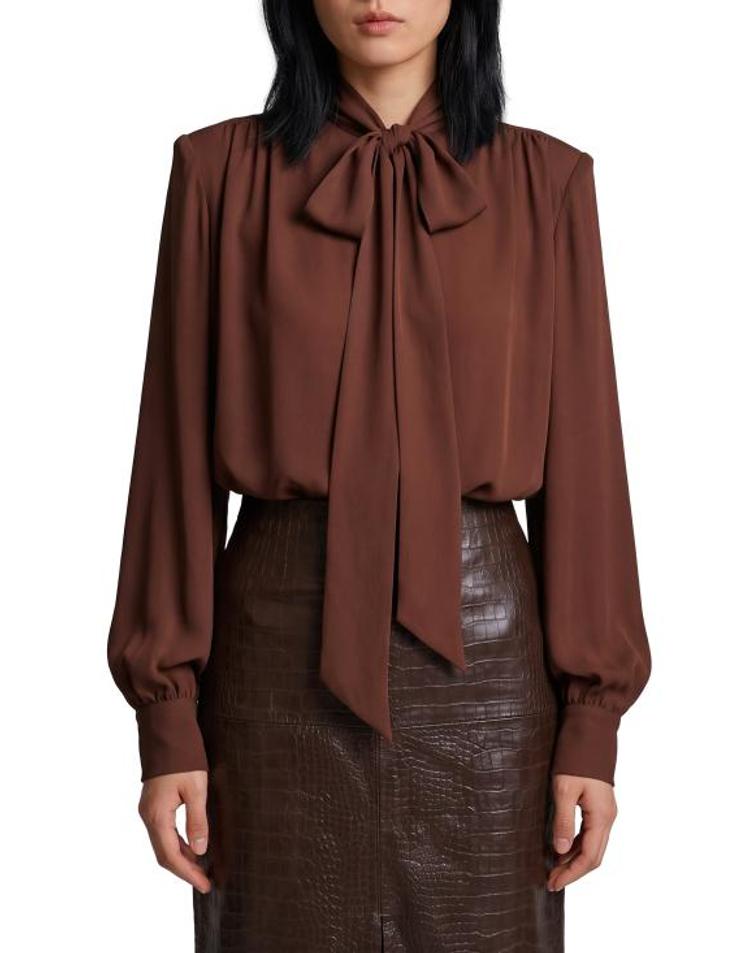 [해외직구] 26FW 페데리카 토시 블라우스 31107 BROWN