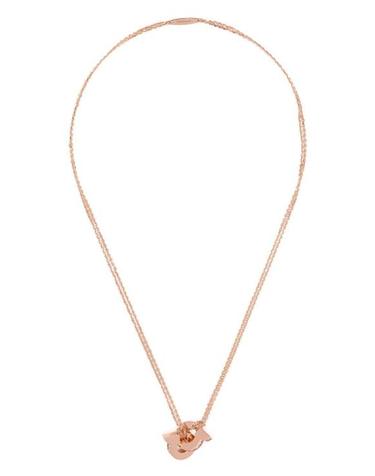 [해외직구] 25SS 살바토레 페라가모 목걸이 팬던트 760771 0780493 ORO ROSA ROSA