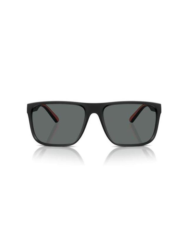 페라리 [해외직구] 페라리 선글라스 FZ6002U 504 81 Black 착용컷