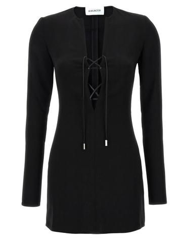 [해외직구] 23FW 16알링턴 숏 원피스 D331PW23JETBLACK Black