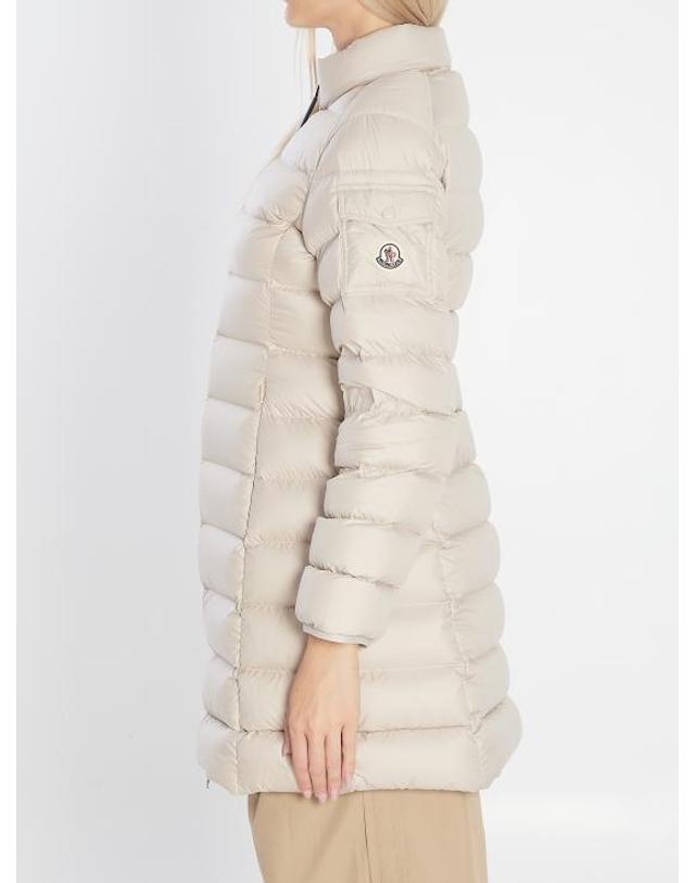 몽클레어 [해외직구] 25FW 몽클레어 IGESSE 이게세 롱 경량패딩 K20931C00001596ZR 20N LIGHT BEIGE 착용컷