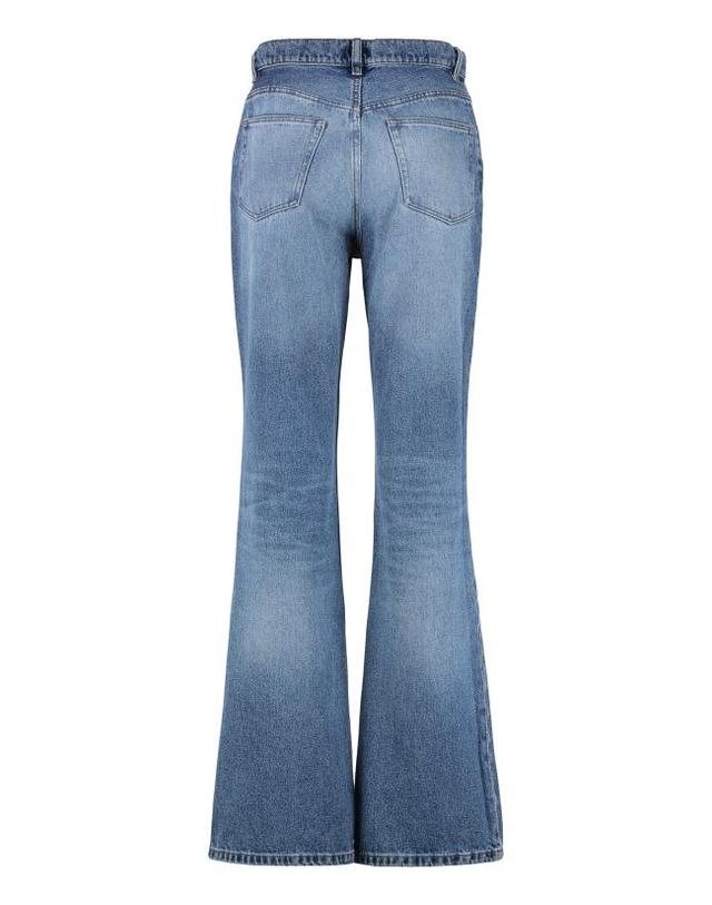 아페세 [해외직구] 25FW 아페쎄 스트레이트 팬츠 COHJLF09232IAL Denim 착용컷