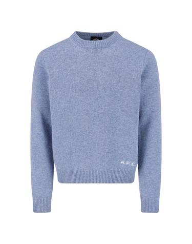 [해외직구] 26FW 아페쎄 스웨터 WOASW H23491 PIE LIGHT BLUE