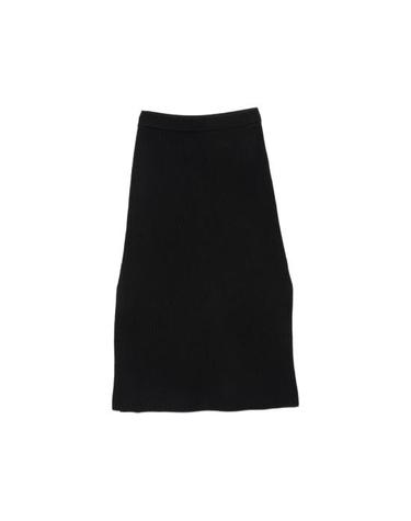 [해외직구] 26FW 아페쎄 미디 스커트 WVAXU F06525 IAK BLACK