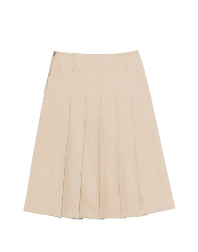 아페세 [해외직구] 26FW 아페쎄 미디 스커트 COHLCF06509BAA BEIGE 착용컷