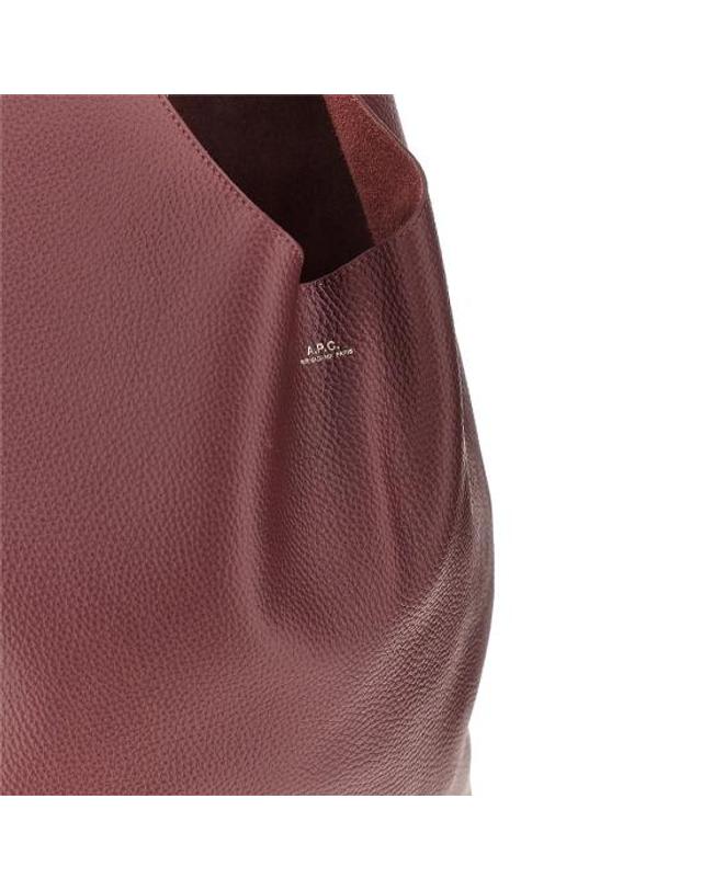 아페세 [해외직구] 26FW 아페쎄 네이지 토트백 PXCBC F67008 Red 착용컷