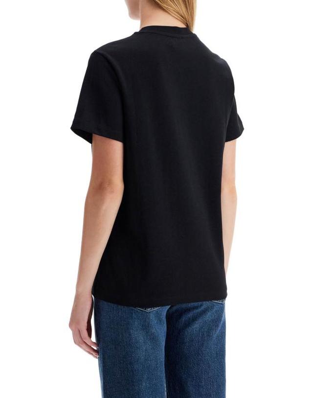 아페세 [해외직구] 25SS 아페쎄 루 마담 스탠다드 티셔츠 COHBUM26388 TZC black 착용컷