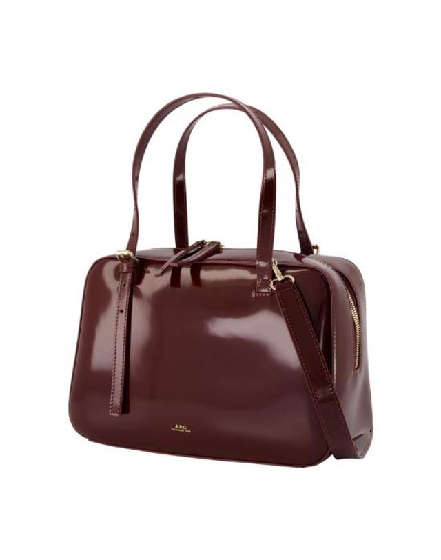 아페세 [해외직구] 26FW 아페쎄 숄더백 APC026319 BURGUNDY 착용컷