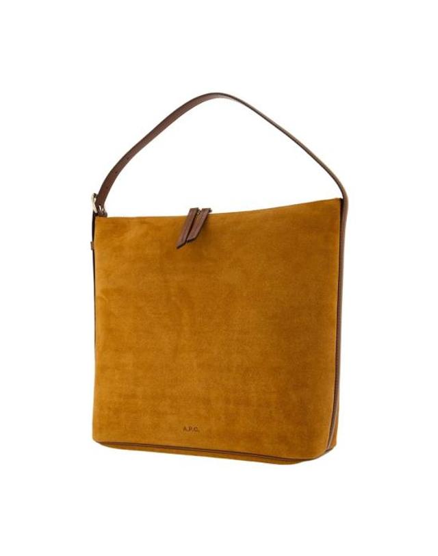 아페세 [해외직구] 26FW 아페쎄 베라 백 PXCALF61902CAB BROWN 착용컷