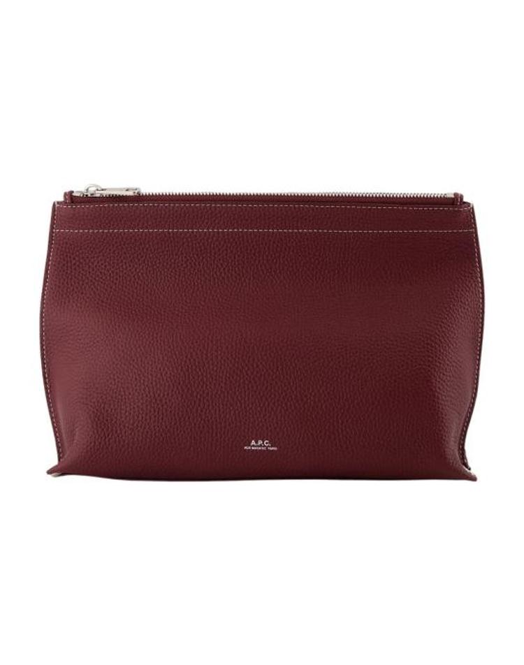 A.P.C. [해외] [아페세] 26FW 아페쎄 클러치 파우치 APC026311 BURGUNDY E82BXX75934
