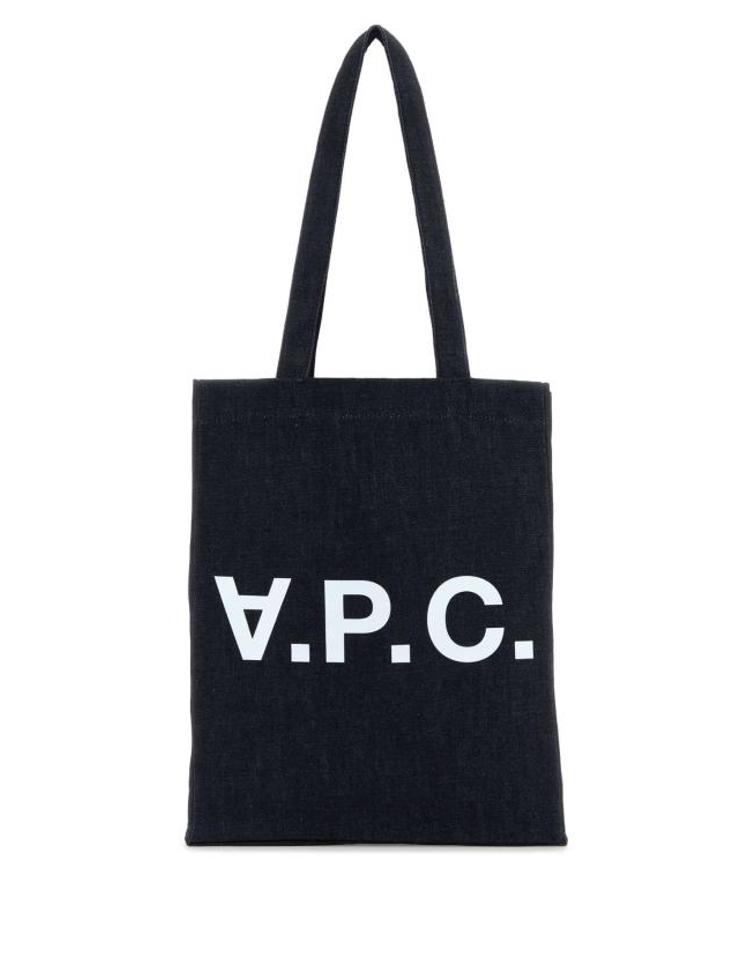 A.P.C. [해외] [아페세] 26FW 아페쎄 로르 로고 프린트 데님 토트백 COHIZM61445 IAI BLUE E82BXX76107