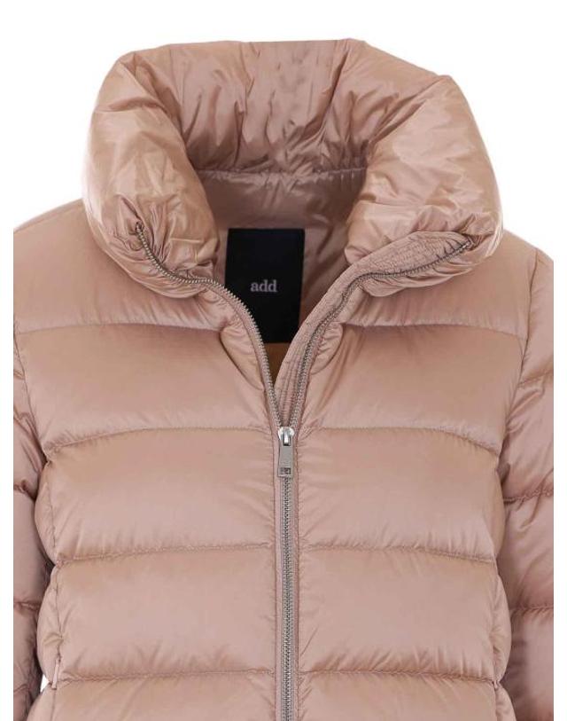 에이디디 [해외직구] 26FW 애드 숏패딩 JWA220NRAS75 NUDE NEUTRALS 착용컷