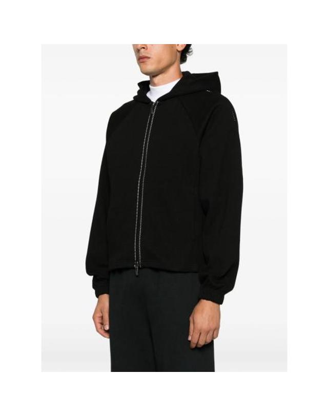 아더에러 [해외직구] 26FW 아더에러 자켓 BP01FWHD0402BK NOIR BLACK 착용컷