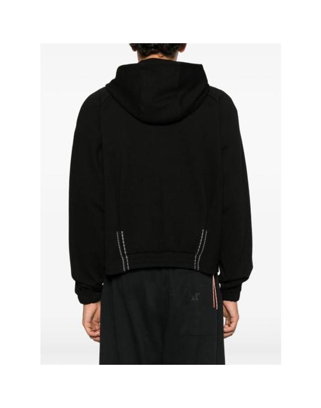 아더에러 [해외직구] 26FW 아더에러 자켓 BP01FWHD0402BK NOIR BLACK 착용컷