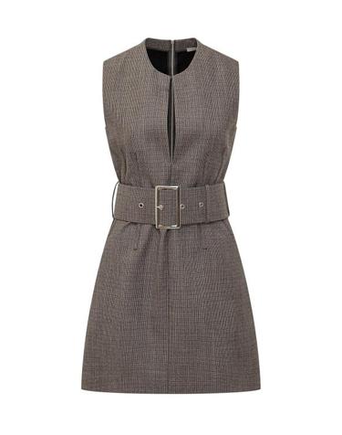 [해외직구] 24FW 스텔라 맥카트니 미디 원피스 6A05103 6B00383EJ790 2425 CAMEL GREY