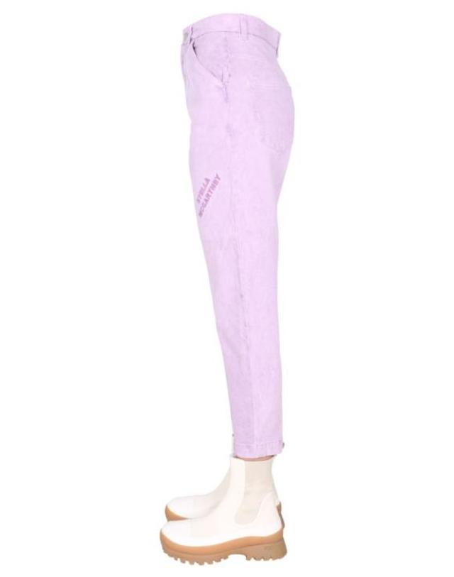 스텔라맥카트니 [해외직구] 21FW 스텔라 맥카트니 데님 603003 SOH495004 Purple 착용컷