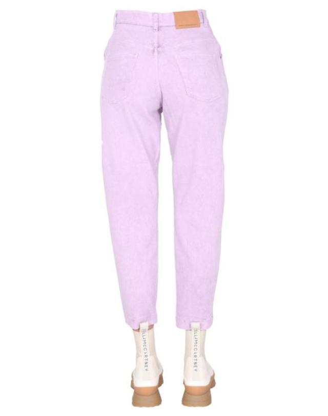 스텔라맥카트니 [해외직구] 21FW 스텔라 맥카트니 데님 603003 SOH495004 Purple 착용컷