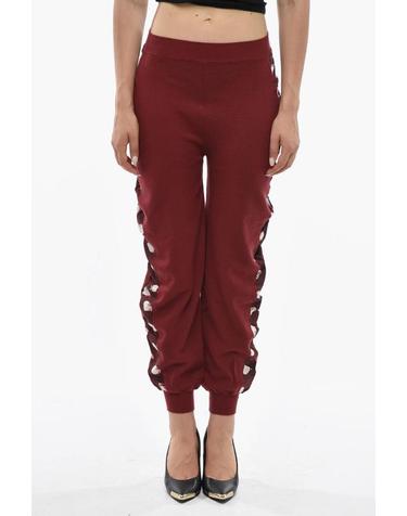 [해외직구] 스텔라 맥카트니 트레이닝 조거 팬츠 601644S22016510 Marrone Rosso