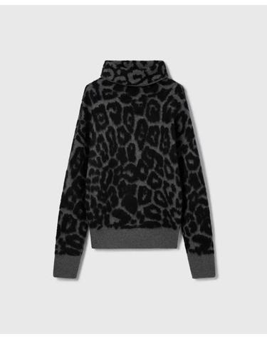 [해외직구] 25FW 스텔라 맥카트니 자켓 MASTER ULT 007098 LEOPARD XS BLACK