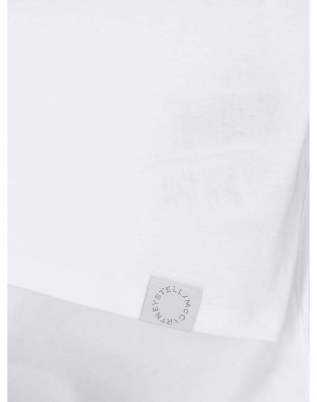 스텔라맥카트니 [해외직구] 26FW 스텔라 맥카트니 민소매 티셔츠 6J0484 3SQB15 9000 White 착용컷