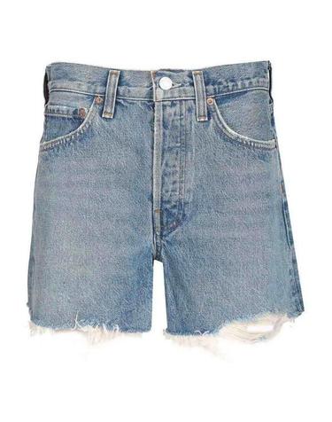 [해외직구] 26SS 에이골디 데님 숏팬츠 A90101885CMMT BLUE