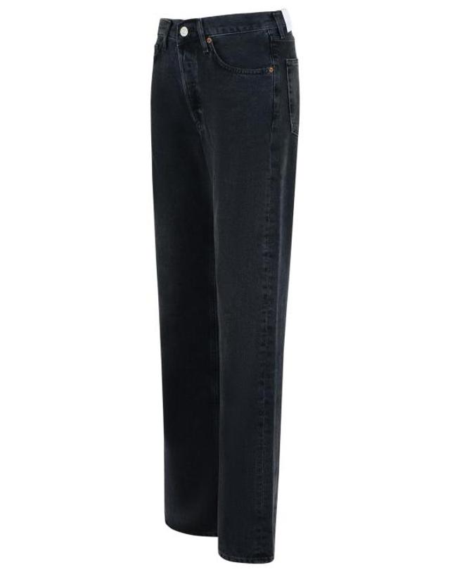에이골디 [해외직구] 25FW 에이골디 데님 팬츠 A229 1157DBC Black 착용컷