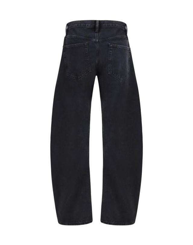 에이골디 [해외직구] 26FW 에이골디 데님 팬츠 A3491818 VNTA BLACK 착용컷