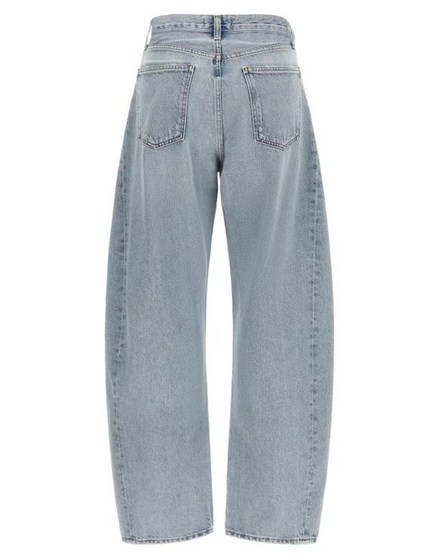 에이골디 [해외직구] 26FW 에이골디 데님 팬츠 A92181601ADDT Light Blue 착용컷