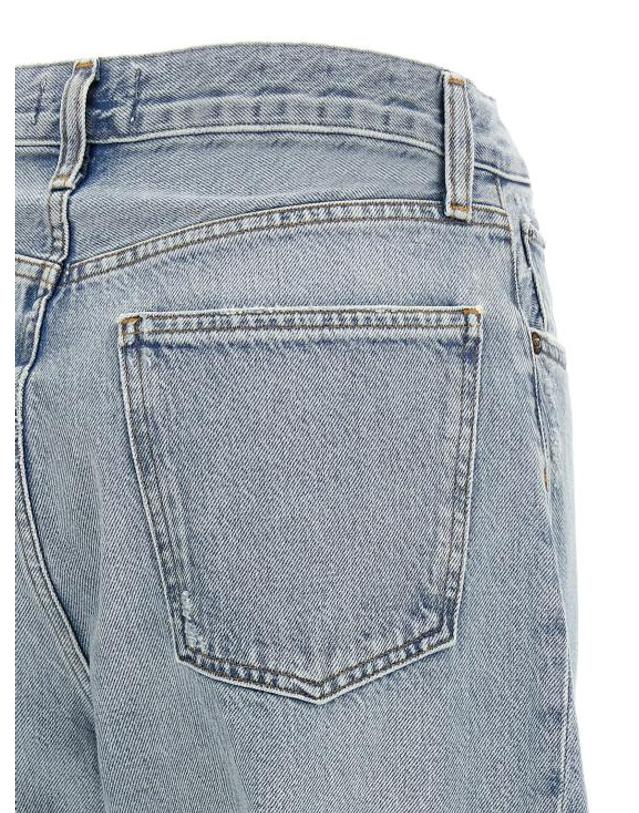 에이골디 [해외직구] 26FW 에이골디 데님 팬츠 A92181601ADDT Light Blue 착용컷