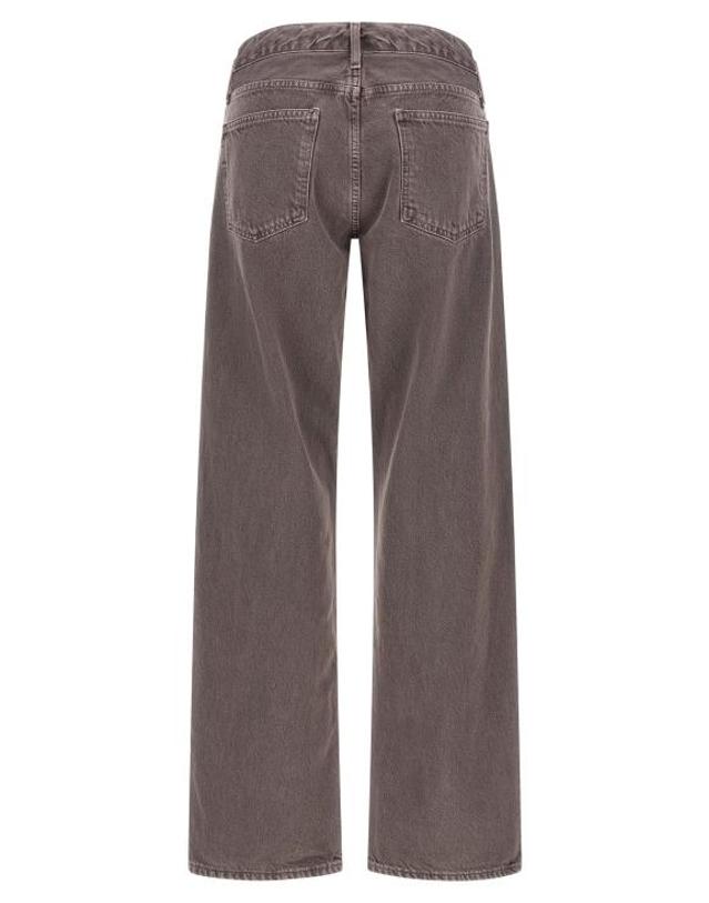 에이골디 [해외직구] 26FW 에이골디 데님 팬츠 A260B1183MAVI Purple 착용컷