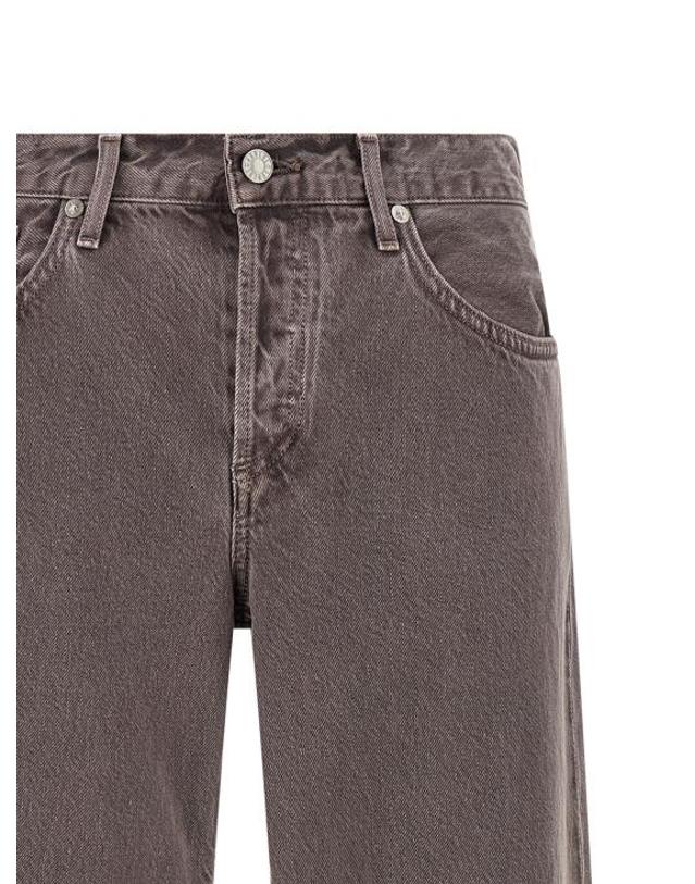에이골디 [해외직구] 26FW 에이골디 데님 팬츠 A260B1183MAVI Purple 착용컷