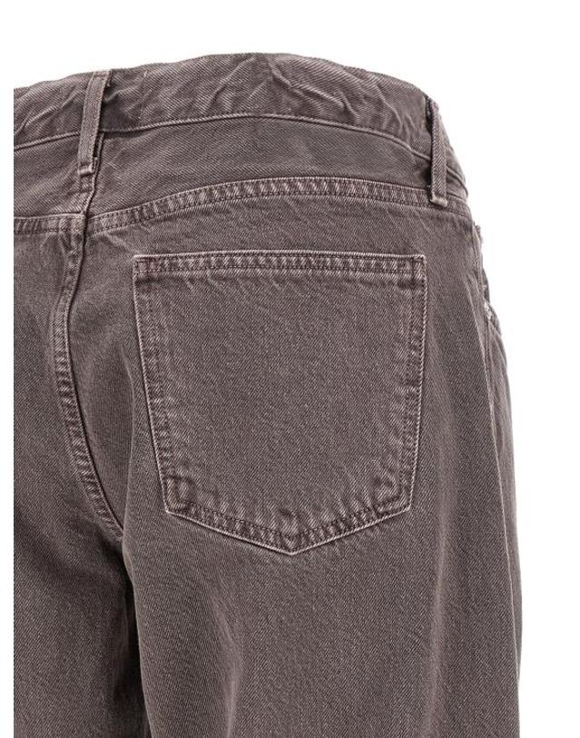 에이골디 [해외직구] 26FW 에이골디 데님 팬츠 A260B1183MAVI Purple 착용컷