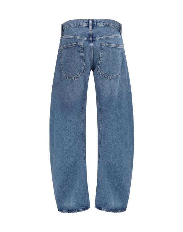 에이골디 [해외직구] 26FW 에이골디 데님 팬츠 A3491765 VNTR LIGHT BLUE 착용컷