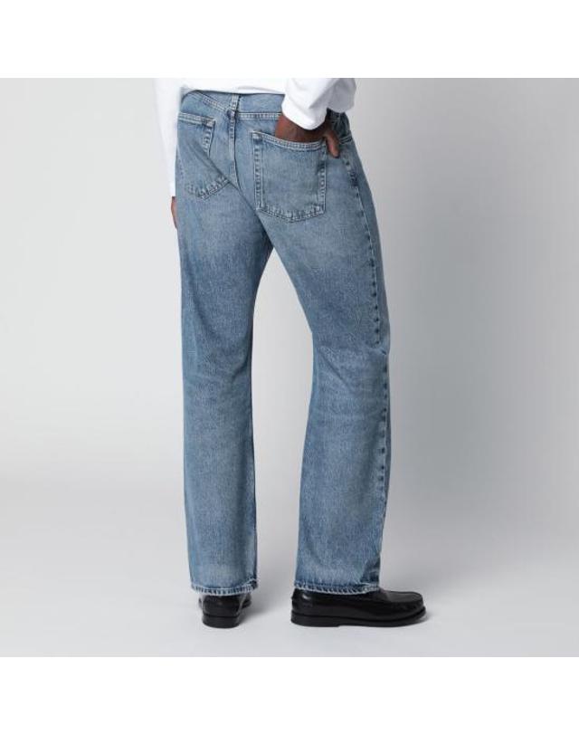 에이골디 [해외직구] 26FW 에이골디 데님 자켓 A7031371 FRCT LIGHT BLUE 착용컷