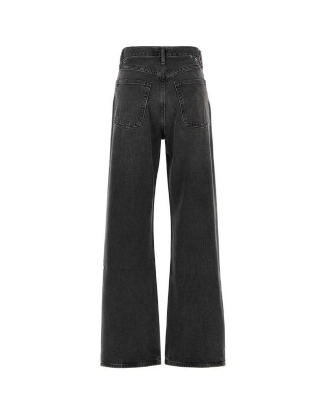 에이골디 [해외직구] 26FW 에이골디 데님 팬츠 A3281817 TRNS Black 착용컷