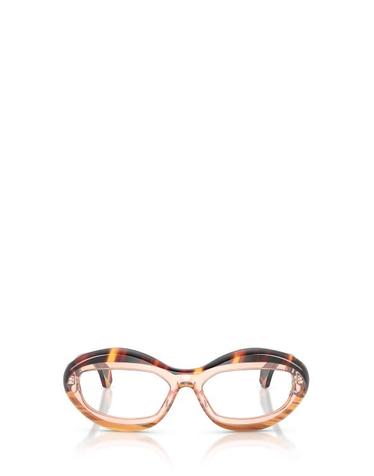[해외직구] 26FW 알랭미끌리 안경 A03539 001 STRIPED HAVANA PEACH