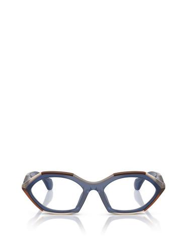[해외직구] 26FW 알랭미끌리 안경 A03530 005 OPAL BLUE BROWN