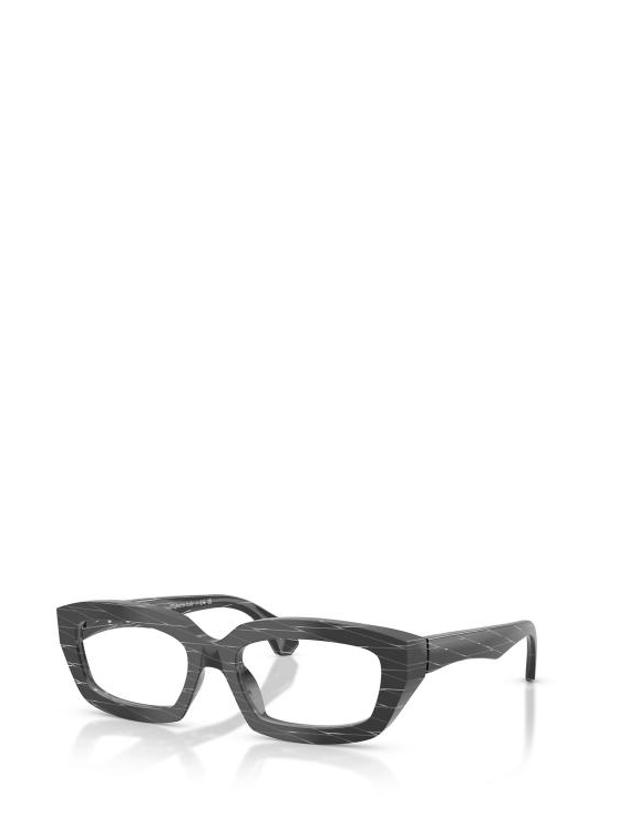 알랑미끌리 [해외직구] 26FW 알랭미끌리 안경 A03536 001 BLACK RHOMBUS 착용컷