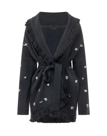 [해외직구] 26FW 알라누이 가디건 LWHB064E26KNI007 4672 NAVY BLUE