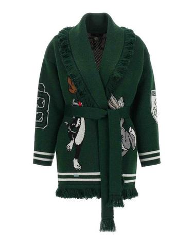 [해외직구] 26FW 알라누이 가디건 LWHB064E26KNI0235704 GREEN